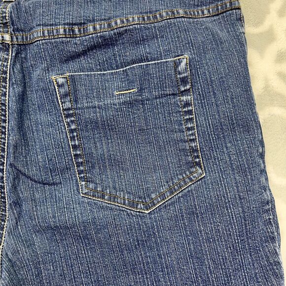 Style & Co Women's Straight Leg Crop Jeans Blue Medium Wash Denim Size 16‎ - Picture 15 of 16